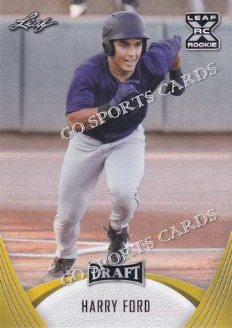 2021 Leaf Draft Gold 30 Harry Ford XRC