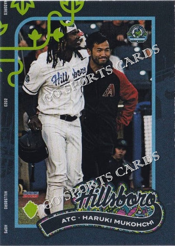 2023 Hillsboro Hops Haruki Mukohchi