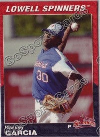 2004 Lowell Spinners Harvey Garcia