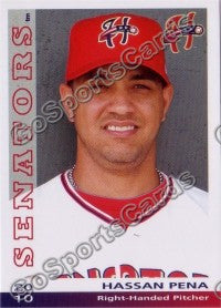 2010 Harrisburg Senators Hassan Pena