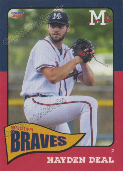 2021 Mississippi Braves Hayden Deal