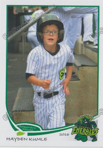 2016 Eugene Emeralds Hayden Kumle
