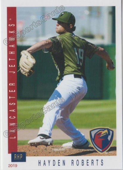 2019 Lancaster JetHawks Hayden Roberts