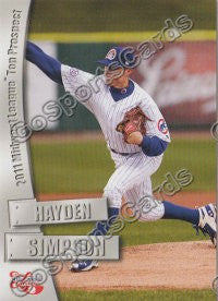2011 MidWest League Top Prospects Hayden Simpson