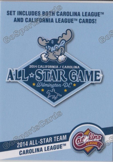 2014 Carolina League All Star Header Checklist