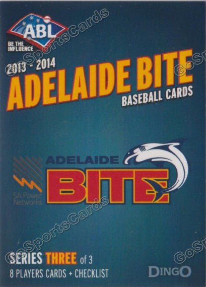 2013-2014 Adelaide Bite ABL Header 3 Checklist