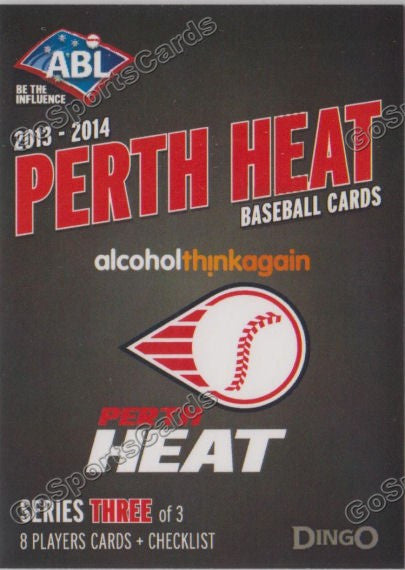 2013-2014 Perth Heat ABL Header 3 Checklist