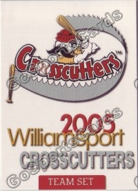 2005 Williamsport Crosscutters Header Card