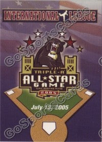 2005 International League All-Stars Choice Header Card