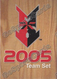 2005 Indianapolis Indians Checklist Header Card