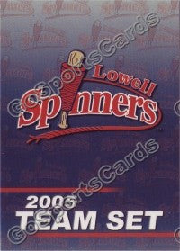 2005 Lowell Spinners header card