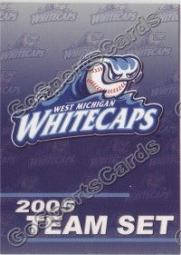 2005 West Michigan WhiteCaps Header Card
