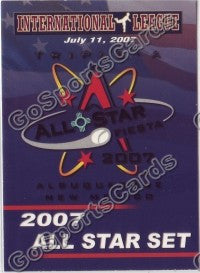 2007 International League All Star Choice Header Card