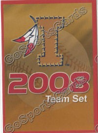 2008 Kinston Indians Header Card