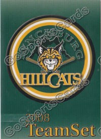 2008 Lynchburg Hillcats Header Card