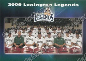 2009 Lexington Legends Team Photo