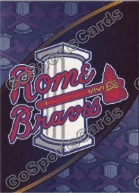 2009 Rome Braves Header Card