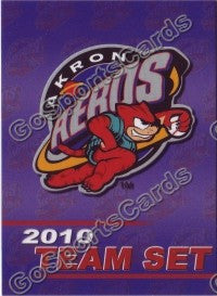 2010 Akron Aeros Header Card
