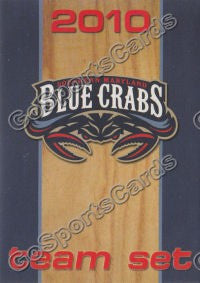 2010 Southern Maryland Blue Crabs Header Checklist