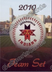 2010 Indianapolis Indians Header Card