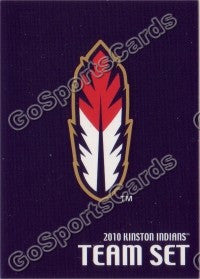 2010 Kinston Indians header card