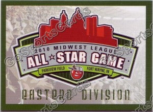 2010 MidWest League All Star Eastern Header Card