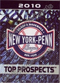 2010 New York Penn League Top Prospects Header Card