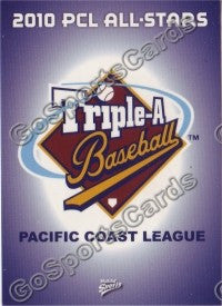 2010 Pacific Coast League All Star header card