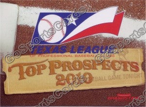 2010 Texas League Top Prospects header card