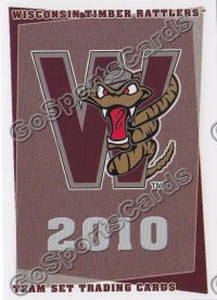 2010 Wisconsin Timber Rattlers Header Card