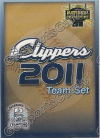 2011 Columbus Clippers Header Card