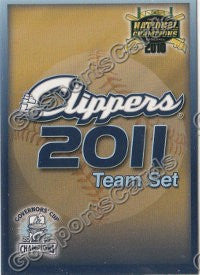 2011 Columbus Clippers Header Card