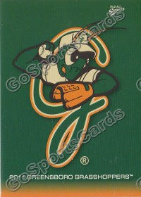 2011 Greensboro Grasshoppers Header Card
