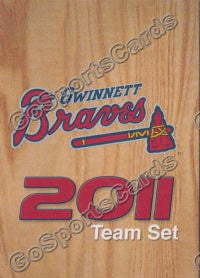 2011 Gwinnett Braves Header Checklist