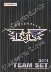 2011 Louisville Bats Header Checklist