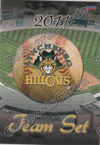 2011 Lynchburg HillCats Header Checklist Card