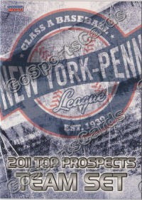 2011 New York Penn League Top Prospects Top Prospects NYPL Header Checklist