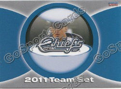 2011 Syracuse Chiefs Header Checklist Card