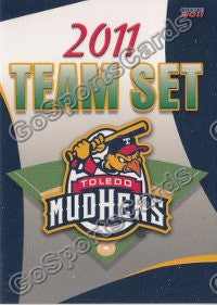 2011 Toledo Mud Hens Header Card