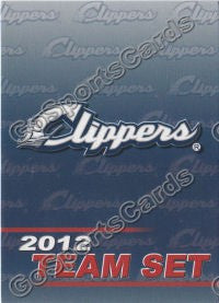 2012 Columbus Clippers Header Card Checklist