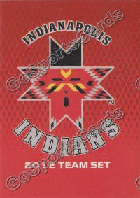 2012 Indianapolis Indians Header Checklist