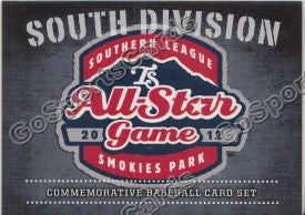 2012 Southern League All Star SD Header Checklist