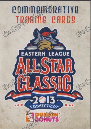 2013 Eastern League All Star Header Checklist Card