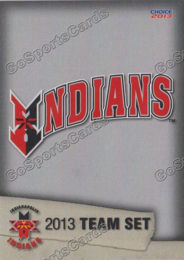 2013 Indianapolis Indians Header Checklist