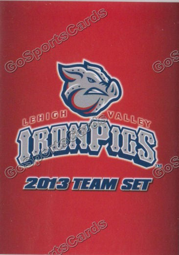 2013 Lehigh Valley IronPigs Header Card