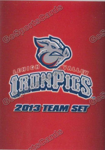 2013 Lehigh Valley IronPigs Header Card