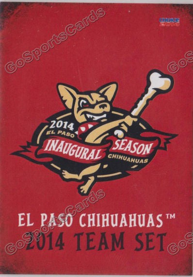 2014 El Paso Chihuahuas Header Checklist