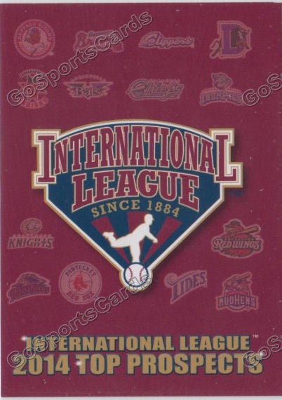 2014 International League Top Prospect Header Checklist