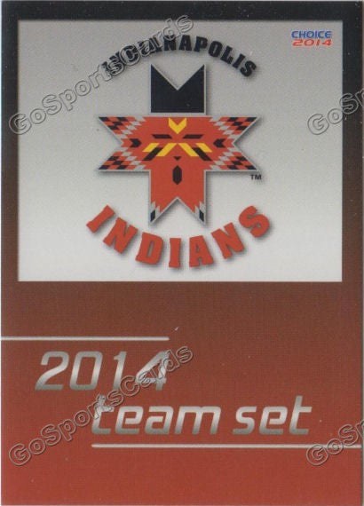 2014 Indianapolis Indians Header Checklist