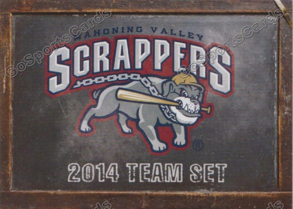 2014 Mahoning Valley Scrappers Header Checklist